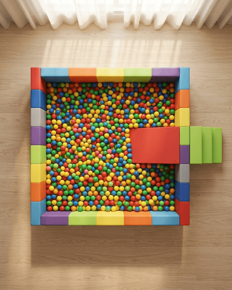 Classic Colorful Ball Pit